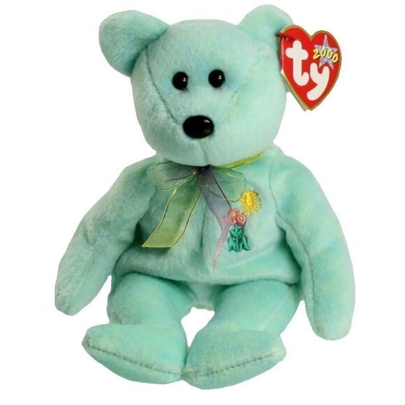 Ty ARIEL the Bear Beanie Baby - Picture 1 of 1